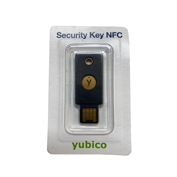 Yubico Security Key NFC With USB-A & FIDO Authentication - Picture 1 of 3